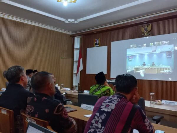 MTsN 3 Purbalingga Ikuti Rakor PMPZI, Perkuat Komitmen Menuju Satker Berintegritas