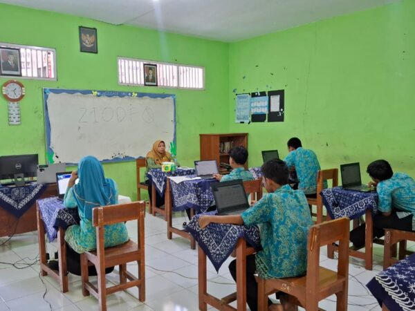 Peserta OSN MTs Negeri 3 Purbalingga Ikuti Kompetisi dengan Semangat dan Percaya Diri