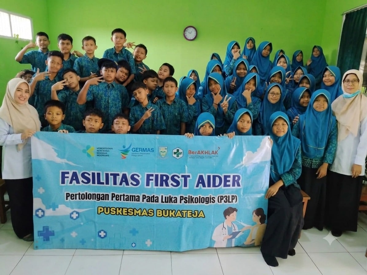 MTs Negeri 3 Purbalingga dan Puskesmas Bukateja Gelar Orientasi Fasilitasi First Aider (P3LP), 50 Siswa Dibekali Keterampilan Tolong Diri dan Sesama