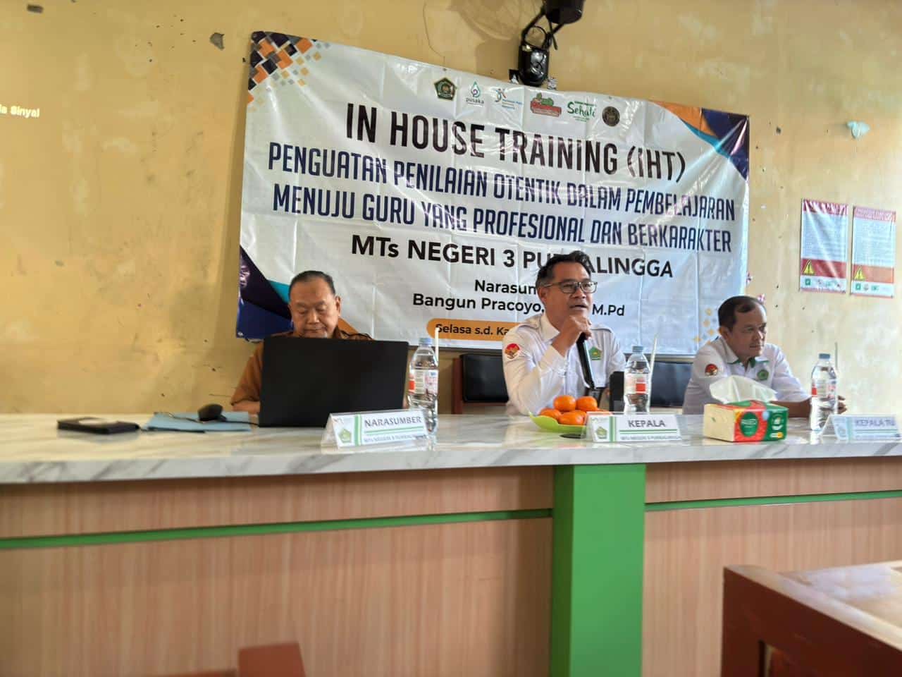 MTsN 3 Purbalingga Gelar In House Training: Perkuat Asesmen Otentik dan Soal HOTS dalam Kurikulum Berbasis Cinta